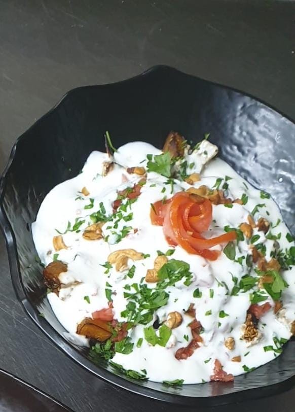 فتة باذنجان